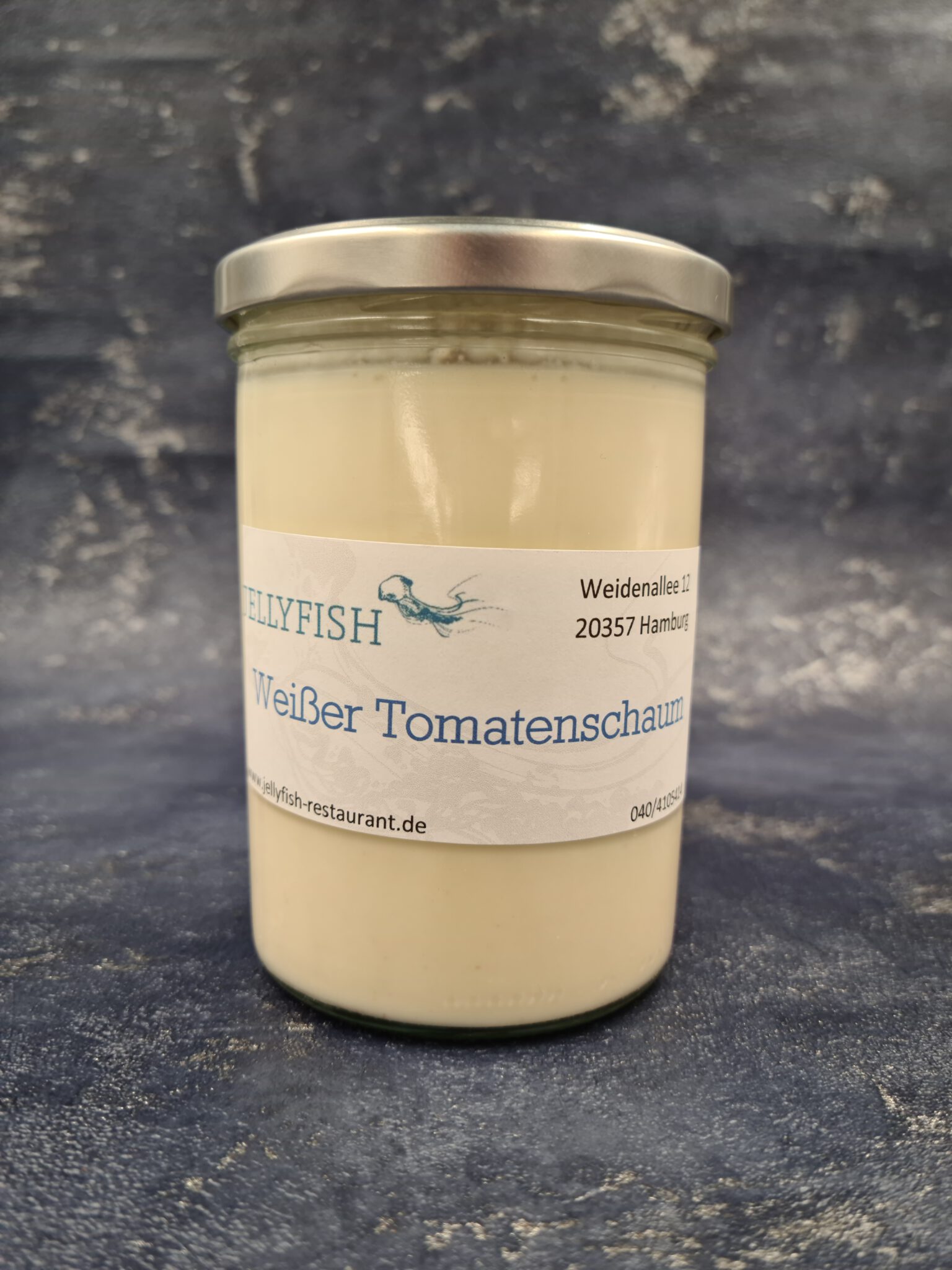 Weißer Tomatenschaum – 400ml Restaurant Jellyfish